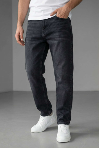 شلوار مام استایل مردانه ذغالی